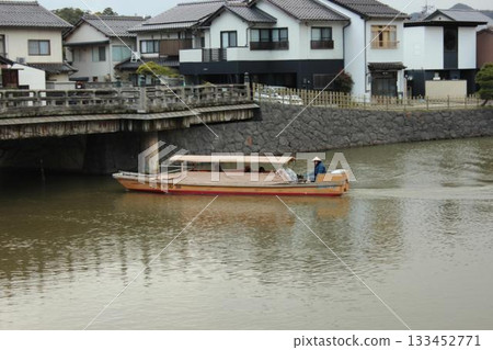 松江城堀川 133452771