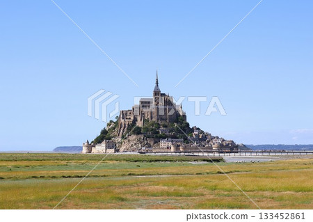 Mont Saint-Michel castle in France Mont Saint-Michel castle in France 133452861