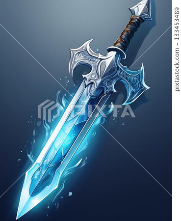 Legendary Ice Sword 133453489