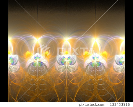 Imaginatory fractal abstract background Image 133453516