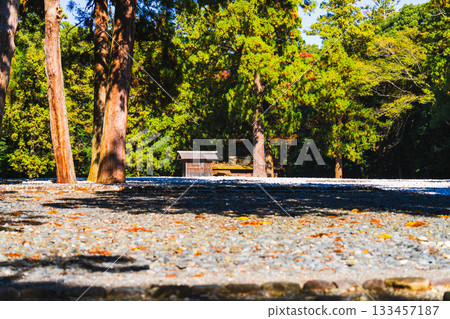 外面的伊勢神宮的風景 外面的伊勢神宮的風景 133457187