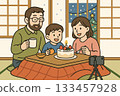 Family Kotatsu Christmas 133457928