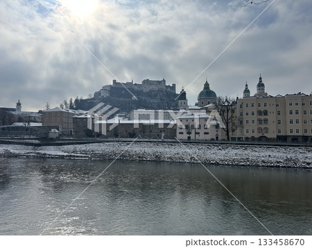 Salzburg Cathedral from the river Salzburg Cathedral from the river 133458670