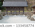 A northern sub-shrine dedicated to the four gods, located next to the main hall of Sada Taisha Shrine in Izumo Ninomiya 133458774