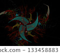 Imaginatory fractal abstract background Image 133458883