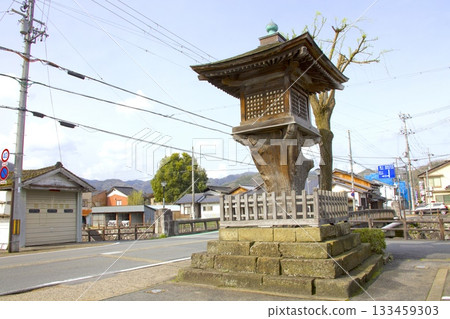 奧龍燈籠/出石川/出石城遺址所在的城下町 133459303