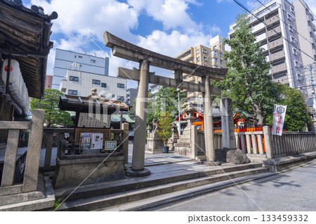 Kyoto: Inagi Shrine (formerly Gion Shrine) and Hayabusa Shrine Kyoto: Inagi Shrine (formerly Gion Shrine) and Hayabusa Shrine 133459332
