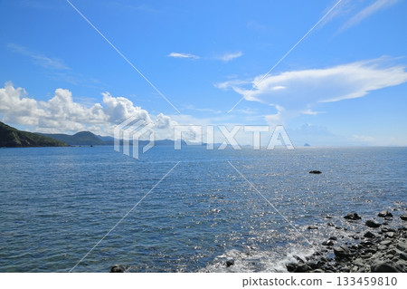 Beautiful ocean view from Hirado Ikitsuki Island 133459810