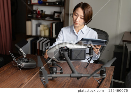 Drone development engineer robot Drone development engineer robot 133460076