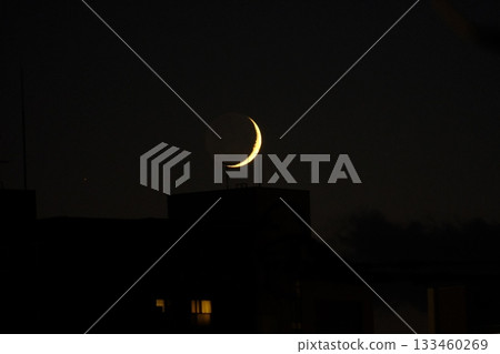 新月與建築 新月與建築 133460269