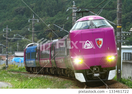 Fukuchiyama Line 287 Series Limited Express Kounotori Sangar Wrapping 133461722