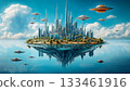 A floating city 133461916