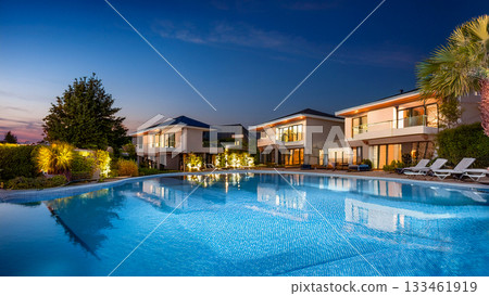 House with pool 133461919