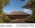 Toshodaiji Temple in the blue sky 133462798