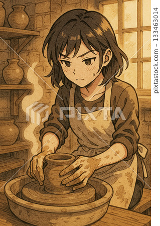 Creative Girl | Hand-drawn Manga Film 133463014