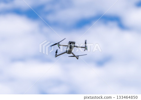Drone flying 133464850