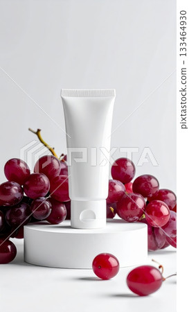 Red Grape White Tube Red Grape White Tube 133464930