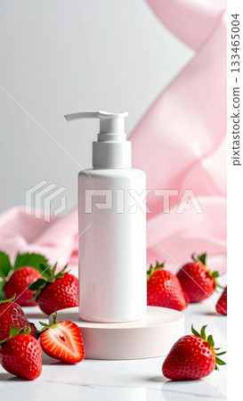 Strawberry Pump Bottle Strawberry Pump Bottle 133465004