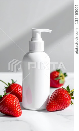 Strawberry Pump Bottle 133465005