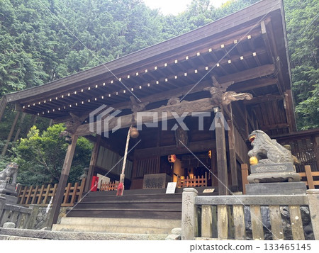 主廳背後是森林（August，奈良宿，鹽尻市，長野縣） 133465145