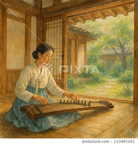 韓屋少女的午後 音樂劇 音樂劇 音樂劇 音樂劇 音樂劇 音樂劇 樂器與水彩 光影之美 133465261