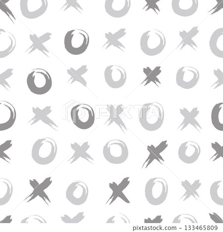ABSTRACT GREY seamless pattern wallpaper simple design hand drawn stroke brush background backdrop minimalist modern design texture 133465809