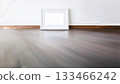 Wooden floor white frame frame mockup lifestyle Wooden floor white frame frame mockup lifestyle 133466242