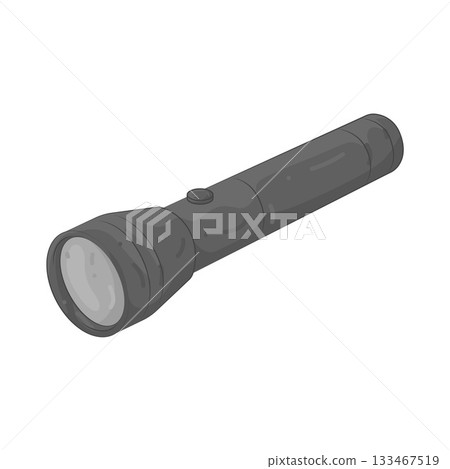 Illustration of flashlight  133467519