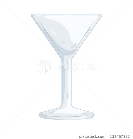Illustration of cocktail glass Illustration of cocktail glass 133467522