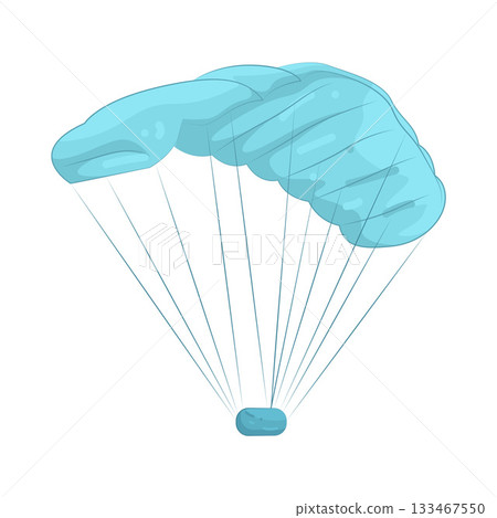 Illustration of parachute Illustration of parachute 133467550