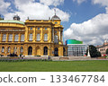 Croatian national theater in Zagreb 133467784