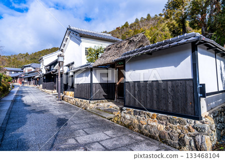 【傳統建築群重要保護區】佐賀鳥居本冬季街景 京都府京都市右京區20號 133468104