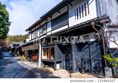 【傳統建築群重要保護區】佐賀鳥居本冬季街景 京都府京都市右京區17號 133468107