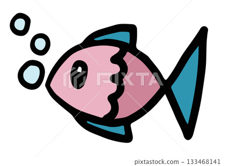 Hand drawn illustration of fish for sea life, under the sea, aquarium, ocean, post card, animals, zoo, souvenir shop, cartoon character, comic, mascot, plush toy, kid doll, sticker, beach vibe, patch Hand drawn illustration of fish for sea life, under the sea, aquarium, ocean, post card, animals, zoo, souvenir shop, cartoon character, comic, mascot, plush toy, kid doll, sticker, beach vibe, patch 133468141