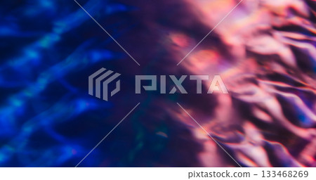 Blur fluorescent glow. Reflection lens. Blue purple violet shiny wave mixing color light flow abstract neon gradient dark background. Blur fluorescent glow. Reflection lens. Blue purple violet shiny wave mixing color light flow abstract neon gradient dark background. 133468269