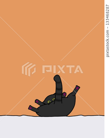 貓即將跌倒 133468287