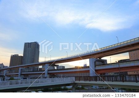 兵庫縣神戶市神戶港樂園附近的景色 133470184