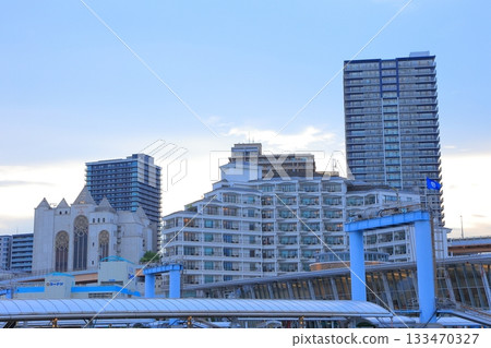 Scenery of Kobe Harborland, Kobe City, Hyogo Prefecture 133470327