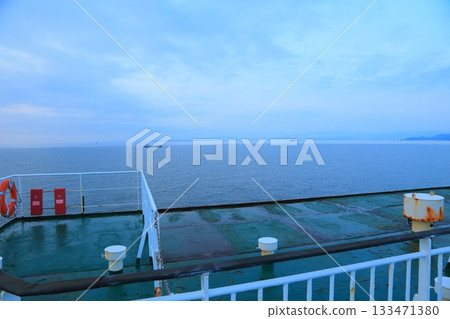 View from the Nankai Ferry Tokushima-Wakayama route 133471380
