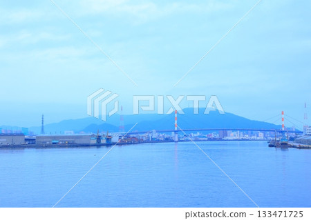 View from the Nankai Ferry Tokushima-Wakayama route 133471725