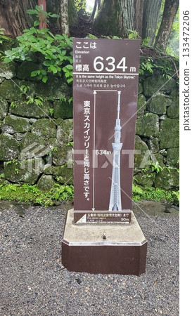 日光東照宮張貼的告示(顯然與晴空塔的告示相同) 日光東照宮張貼的告示(顯然與晴空塔的告示相同) 133472206