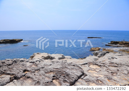 和歌山縣白濱町吉野熊野國立公園千疊敷 133472292