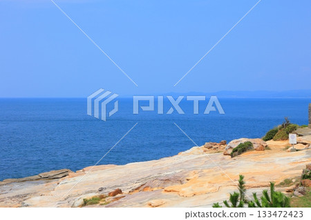 和歌山縣白濱町吉野熊野國立公園千疊敷 133472423