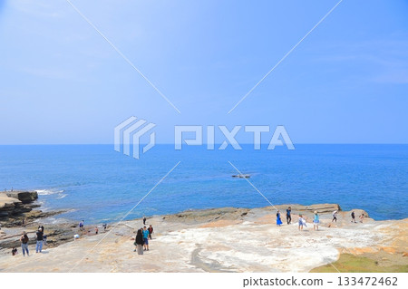 Senjojiki, Yoshino-Kumano National Park, Shirahama Town, Wakayama Prefecture 133472462