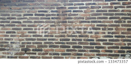 brick wall texture background material of industry 133473357