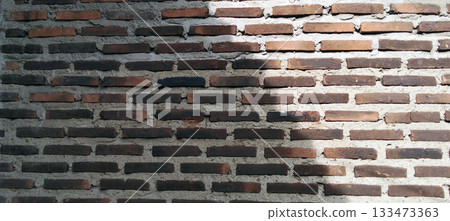 brick wall texture background material of industry 133473363