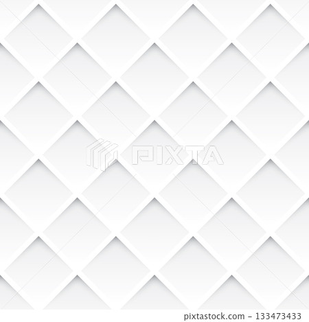 Square bas relief white color seamless pattern background graphic illustration. Square bas relief white color seamless pattern background graphic illustration. 133473433