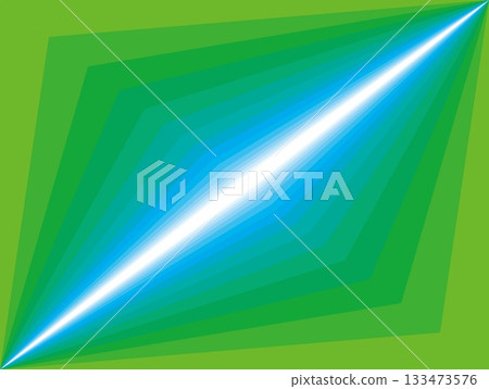 Geometric pattern gradient green blue 133473576