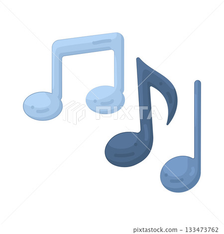 Illustration of music note 133473762