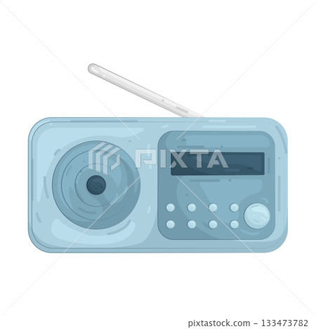 Illustration of radio 133473782